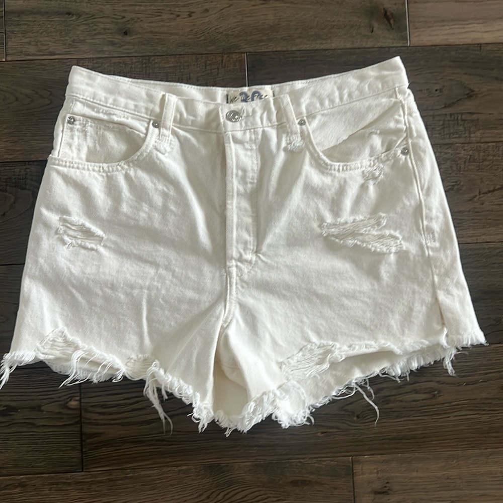 Free People Makai Denim Shorts